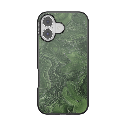 Olive Malachite — iPhone 16 MagSafe Case - US 49847