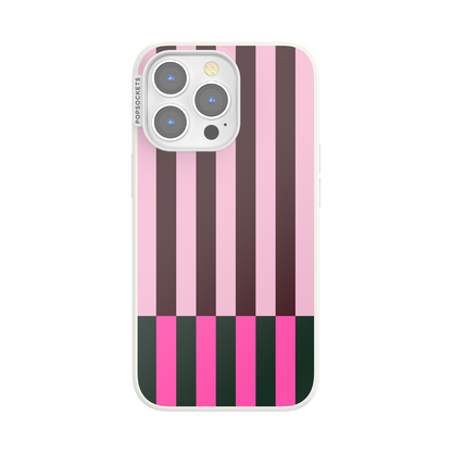 Pop of Pink Stripe — iPhone 13 Pro MagSafe Case - US 31786