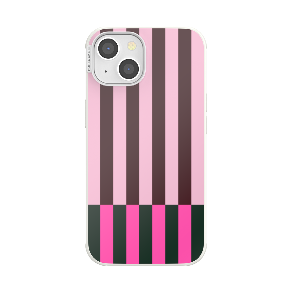 Pop of Pink Stripe — iPhone 13 MagSafe Case - US 66181