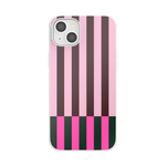 Pop of Pink Stripe — iPhone 14 Plus MagSafe Case - US 49080