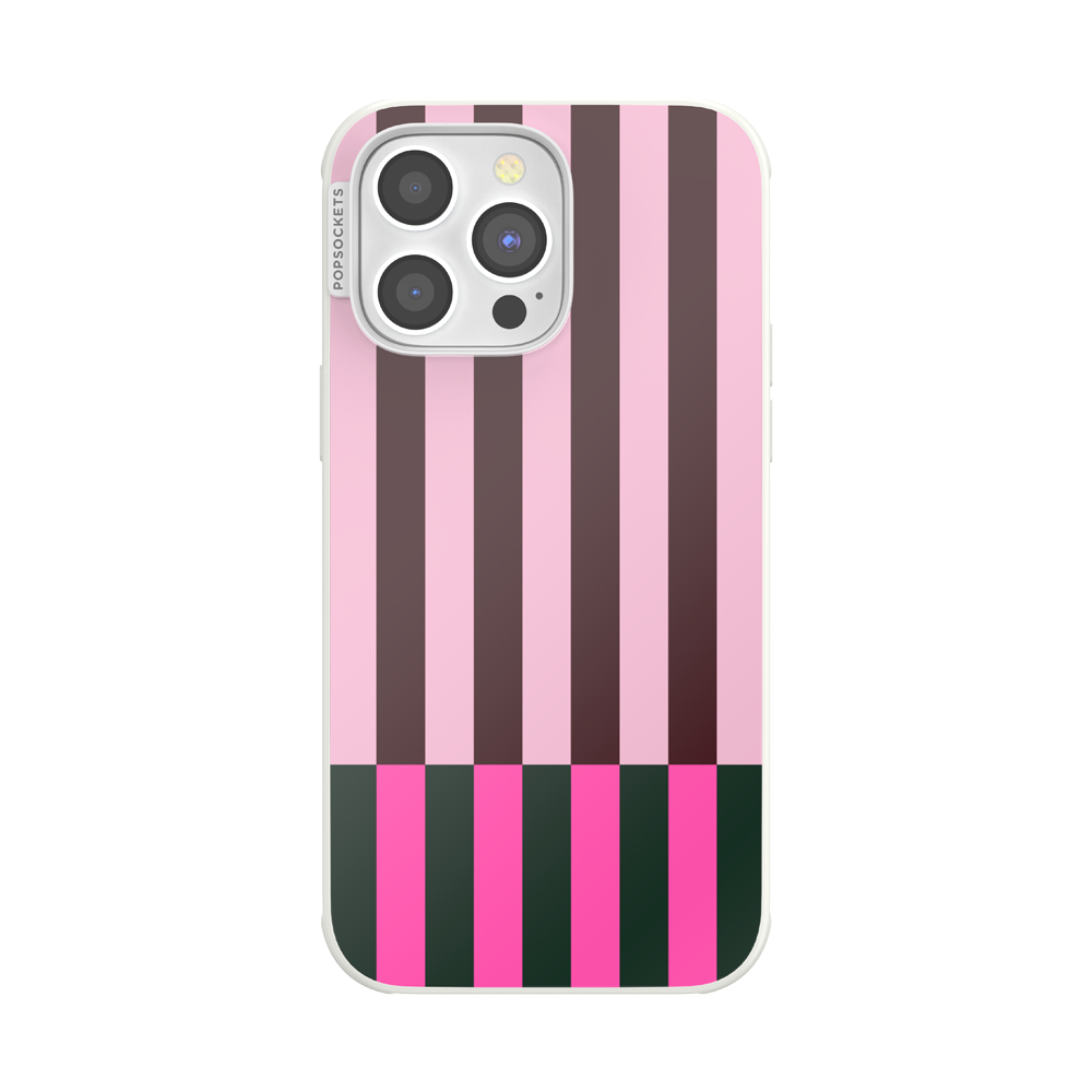 Pop of Pink Stripe — iPhone 14 Pro Max MagSafe Case - US 40886