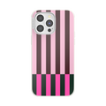 Pop of Pink Stripe — iPhone 14 Pro Max MagSafe Case - US 40886