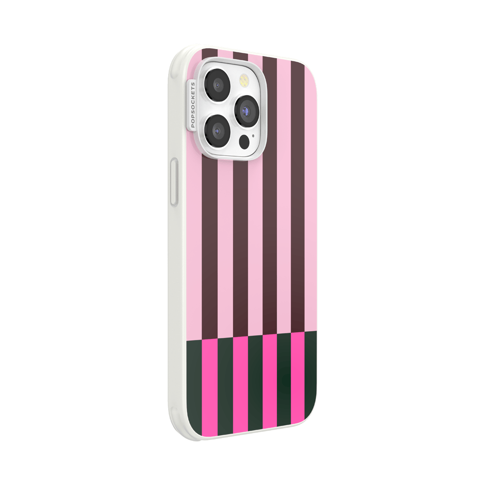 Pop of Pink Stripe — iPhone 14 Pro Max MagSafe Case - US 40886