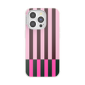 Pop of Pink Stripe — iPhone 14 Pro MagSafe Case - US 53281
