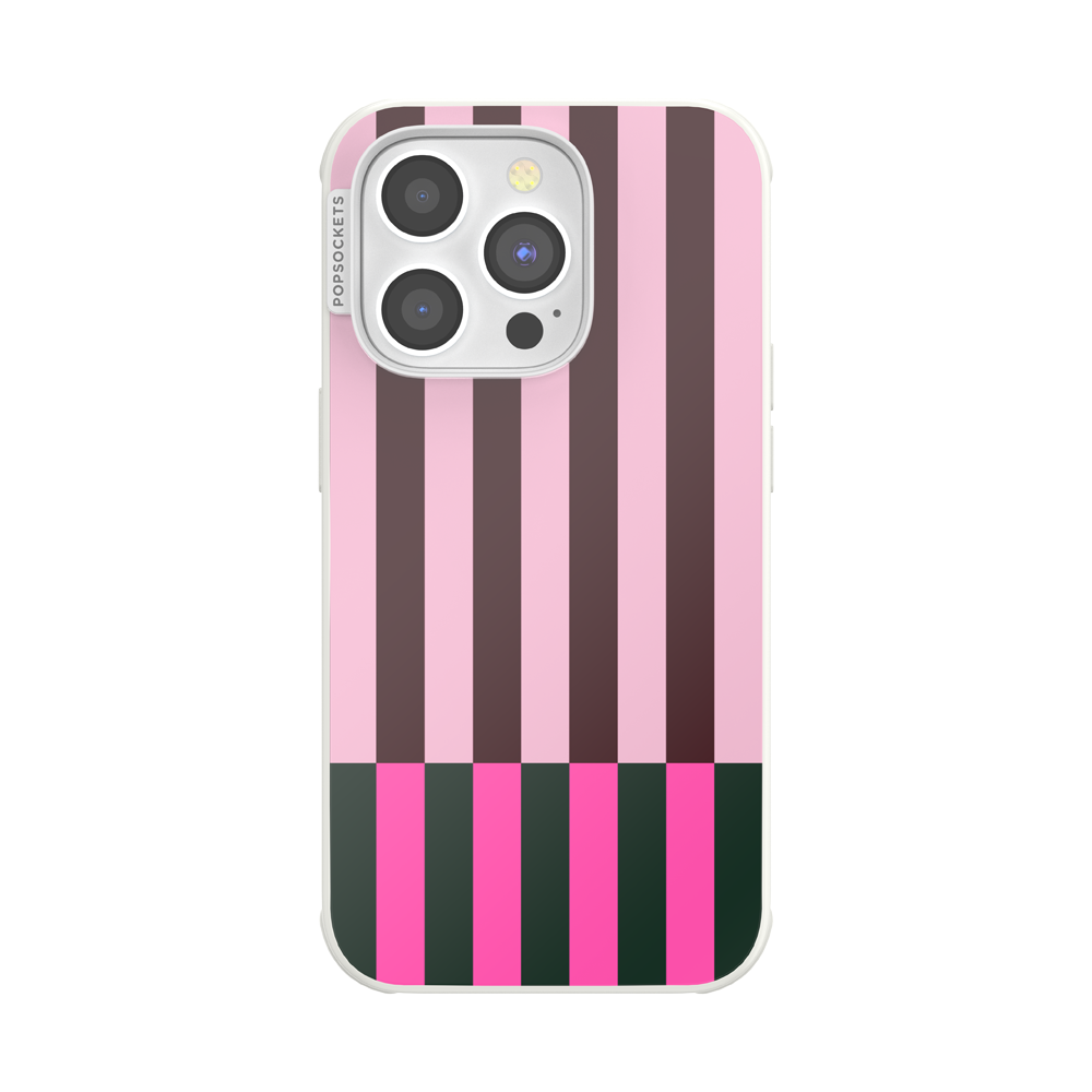 Pop of Pink Stripe — iPhone 14 Pro MagSafe Case - US 53281