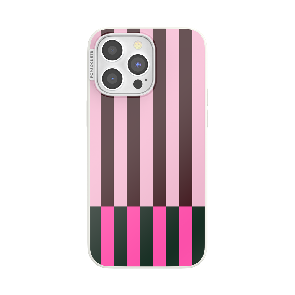Pop of Pink Stripe — iPhone 15 Pro Max MagSafe Case - US 91992