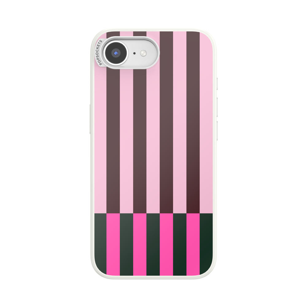 Pop of Pink Stripe — iPhone 17e/16e MagSafe Case - US 43434