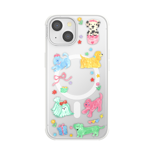Puppy Cluster — iPhone 14 MagSafe Case - US 13910