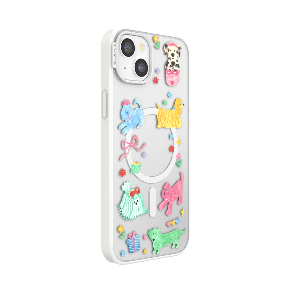 Puppy Cluster — iPhone 15 Plus MagSafe Case - US 30481