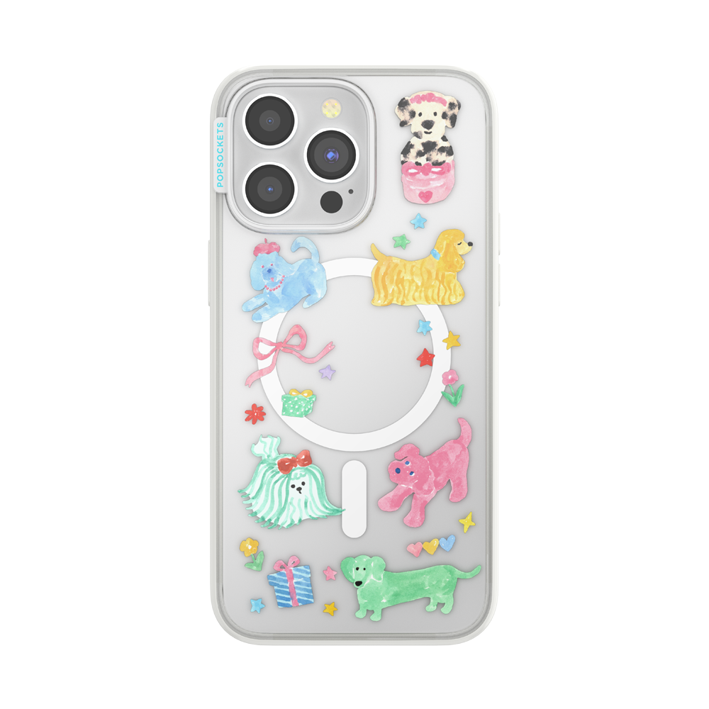 Puppy Cluster — iPhone 15 Pro Max MagSafe Case - US 76469