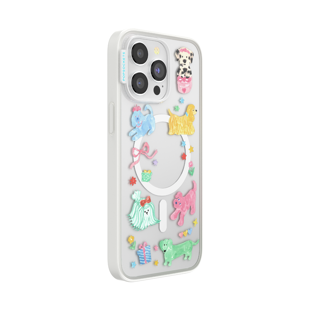 Puppy Cluster — iPhone 15 Pro Max MagSafe Case - US 76469