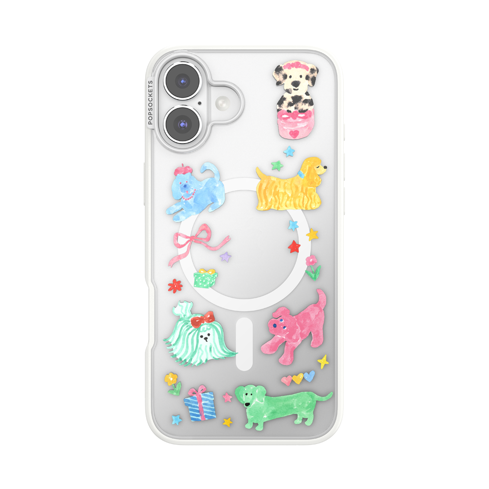 Puppy Cluster — iPhone 16 Plus MagSafe Case - US 24981