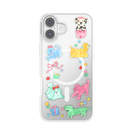 Puppy Cluster — iPhone 16 Plus MagSafe Case - US 24981