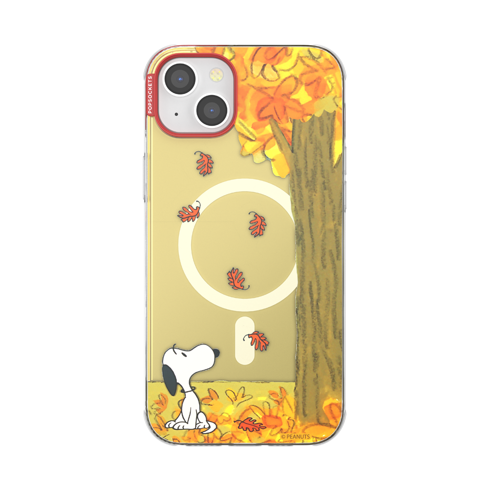 Snoopy in Fall — iPhone 14 Plus MagSafe Case - US 12696