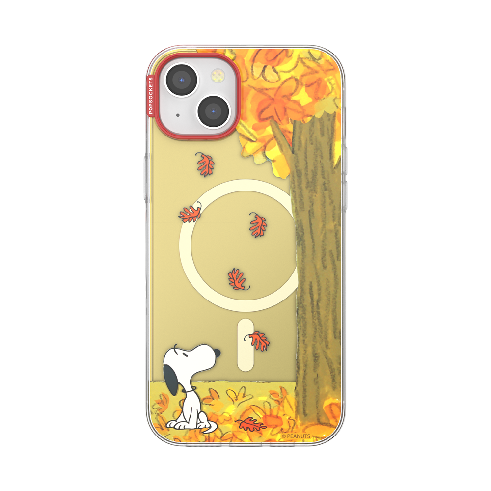 Snoopy in Fall — iPhone 15 Plus MagSafe Case - US 50714
