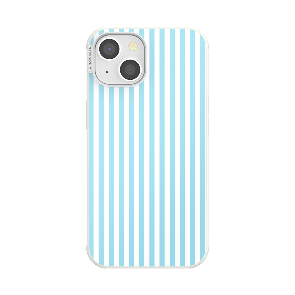 Soft Blue Stripe — iPhone 14 MagSafe Case - US 06817