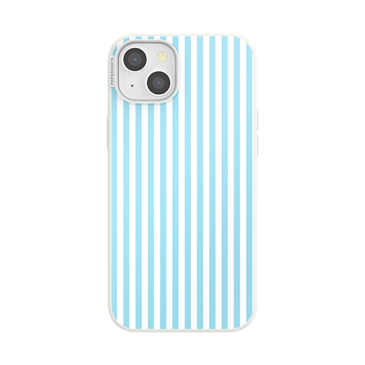 Soft Blue Stripe — iPhone 15 Plus MagSafe Case - US 43975