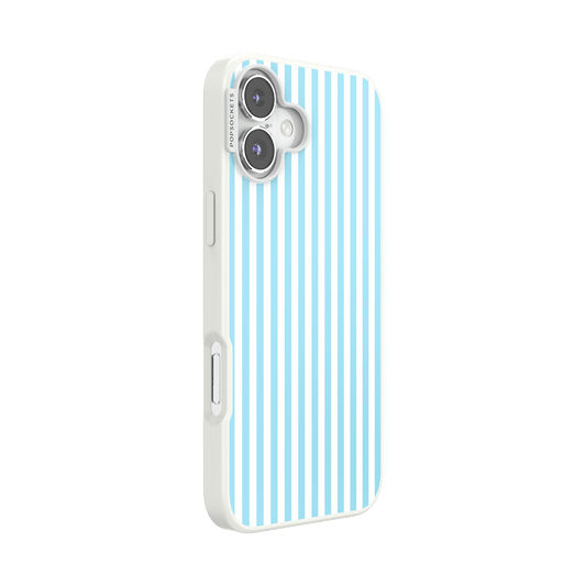 Soft Blue Stripe — iPhone 16 Plus MagSafe Case - US 71848
