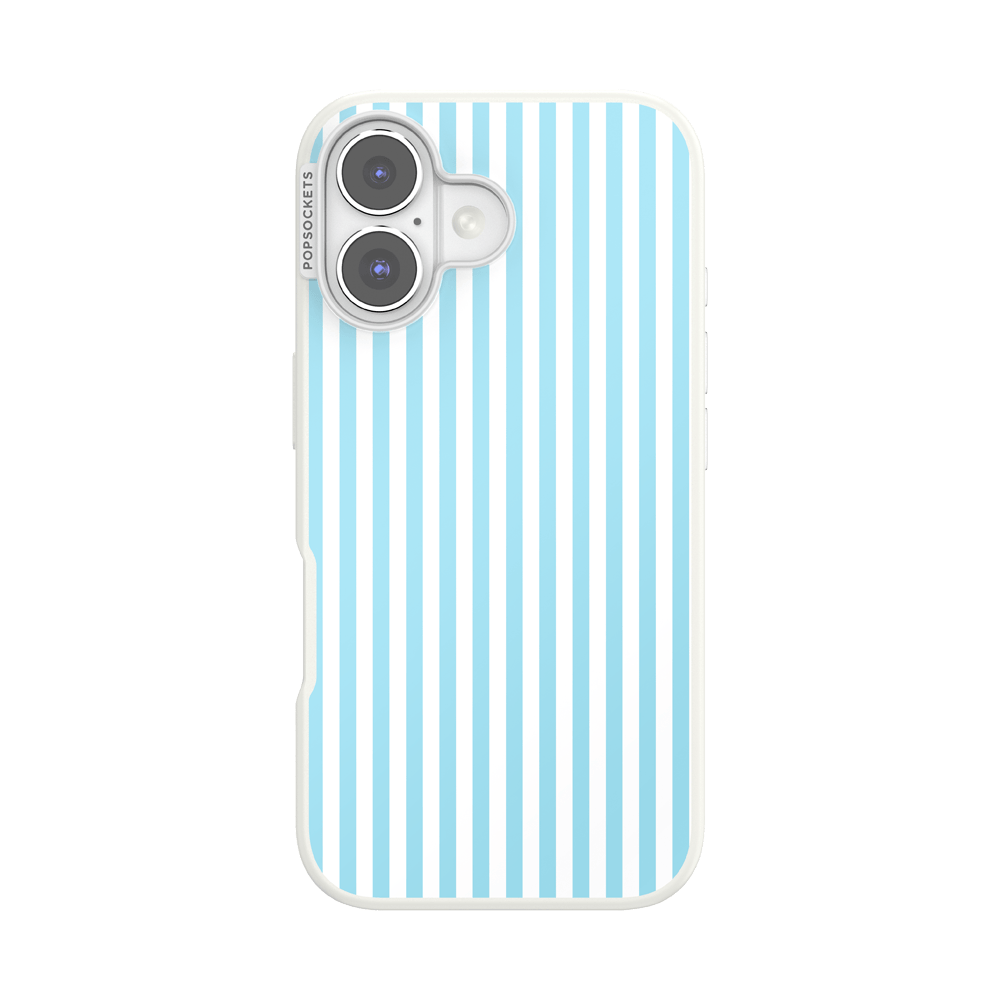 Soft Blue Stripe — iPhone 16 MagSafe Case - US 55635
