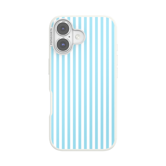 Soft Blue Stripe — iPhone 16 MagSafe Case - US 55635