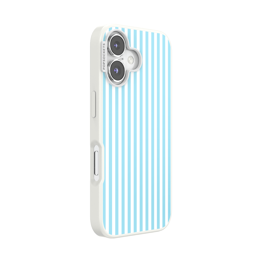 Soft Blue Stripe — iPhone 16 MagSafe Case - US 55635
