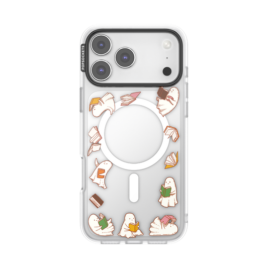 Spooky Book Club Clear — iPhone 17 Pro Max MagSafe Case - US 47427