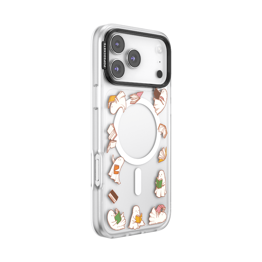 Spooky Book Club Clear — iPhone 17 Pro Max MagSafe Case - US 03297