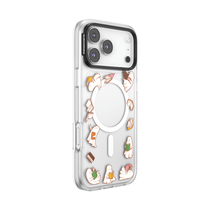 Spooky Book Club Clear — iPhone 17 Pro Max MagSafe Case - US 47427
