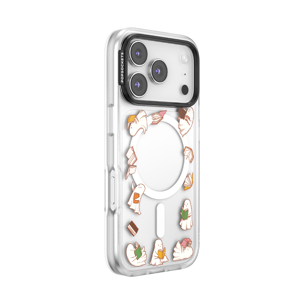 Spooky Book Club Clear — iPhone 17 Pro MagSafe Case - US 69237