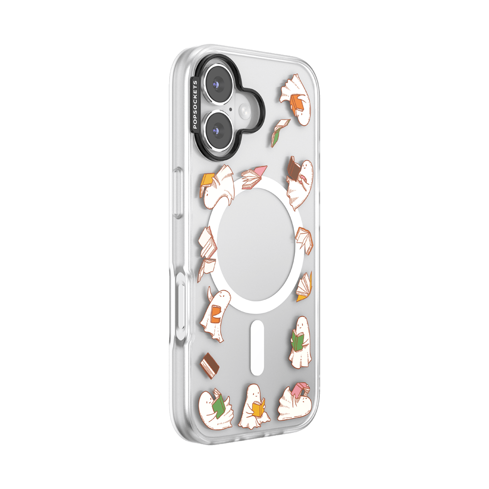 Spooky Book Club Clear — iPhone 17 MagSafe Case - US 08273