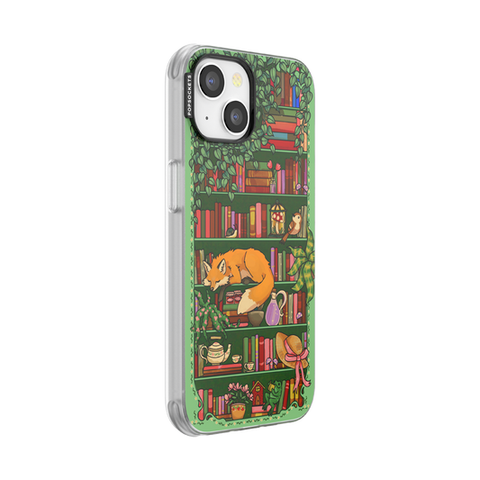 Storied Shelves Green — iPhone 14 MagSafe Case - US 44447