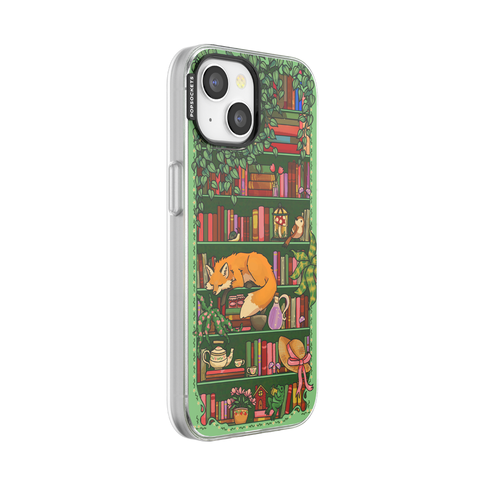 Storied Shelves Green — iPhone 15 MagSafe Case - US 90782