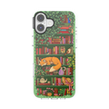 Storied Shelves Green — iPhone 16 Plus MagSafe Case - US 27561