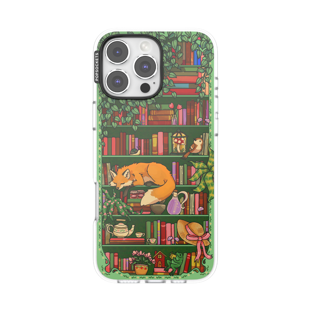 Storied Shelves Green — iPhone 16 Pro Max MagSafe Case - US 67525