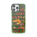 Storied Shelves Green — iPhone 16 Pro Max MagSafe Case - US 67525