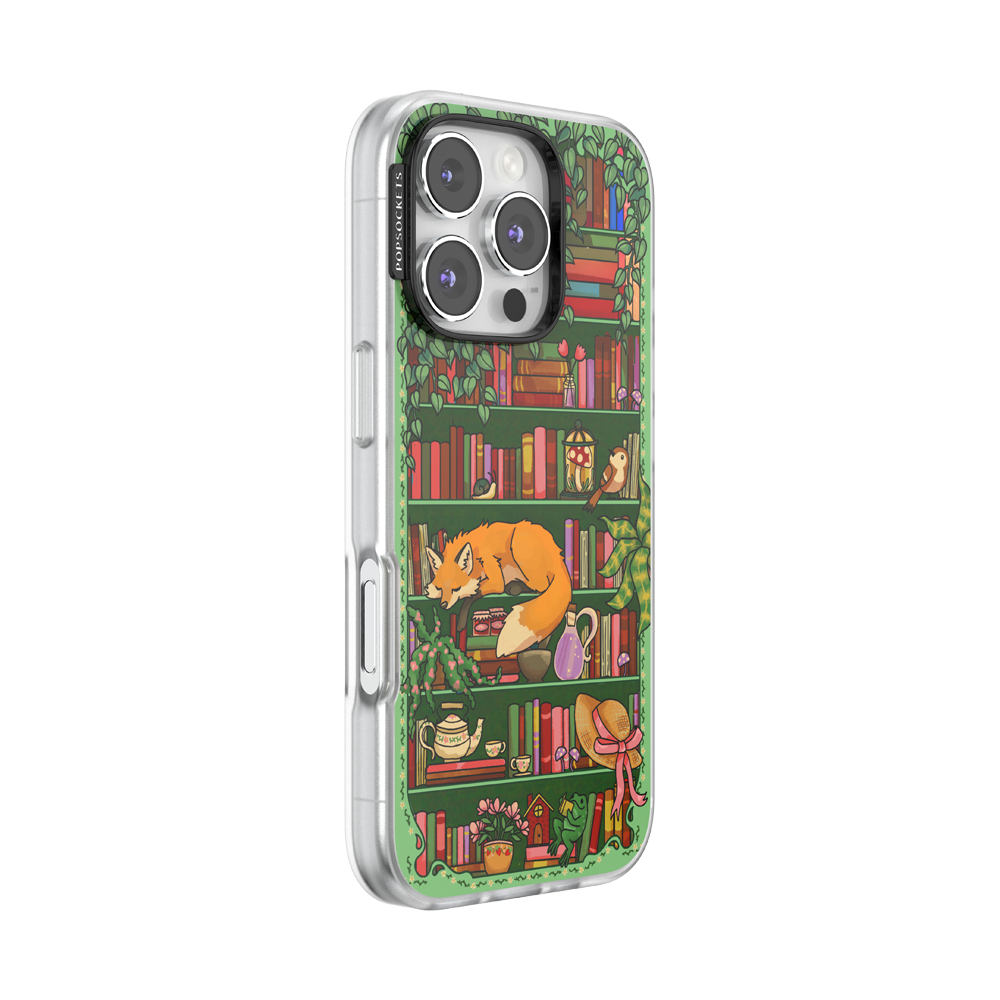 Storied Shelves Green — iPhone 16 Pro MagSafe Case - US 67250