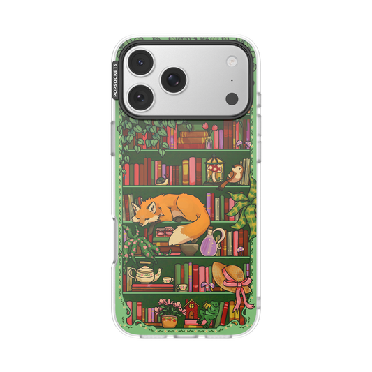 Storied Shelves Green — iPhone 17 Pro Max MagSafe Case - US 36752
