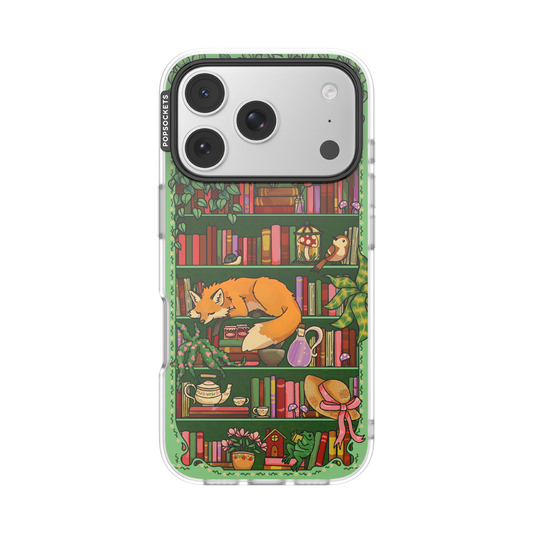 Storied Shelves Green — iPhone 17 Pro MagSafe Case - US 97373