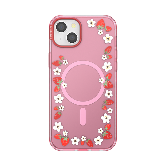 Strawberry Frame  — iPhone 15 Plus MagSafe Case - US 92286