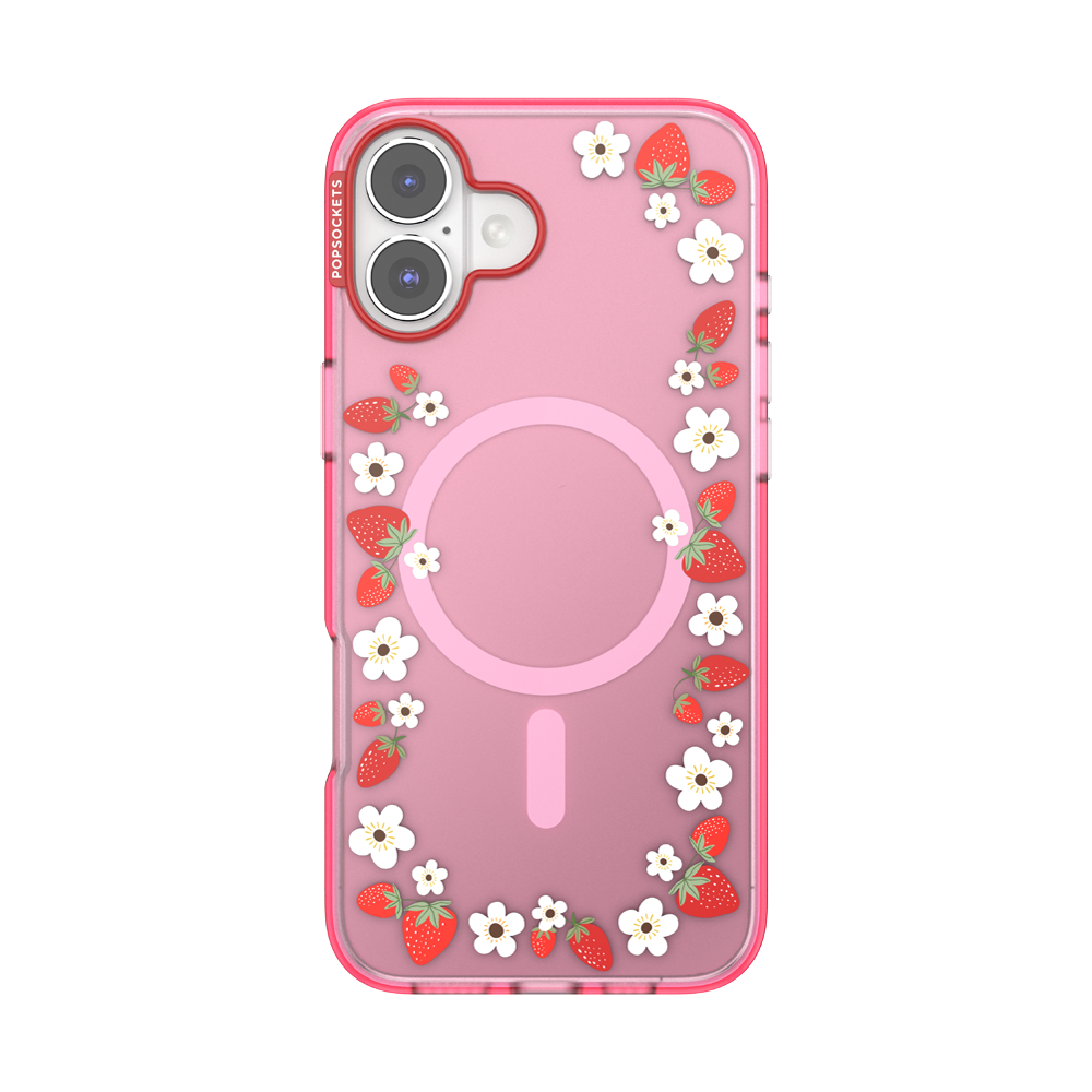 Strawberry Frame — iPhone 16 Plus MagSafe Case - US 89858