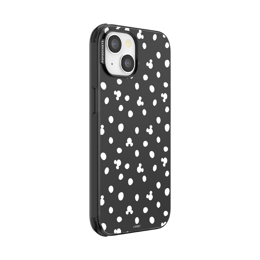 Translucent Black Mickey Polka Dot — iPhone 14 MagSafe Case - US 47858