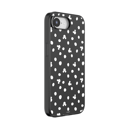 Translucent Black Mickey Polka Dot — iPhone 17e/16e MagSafe Case - US 39924