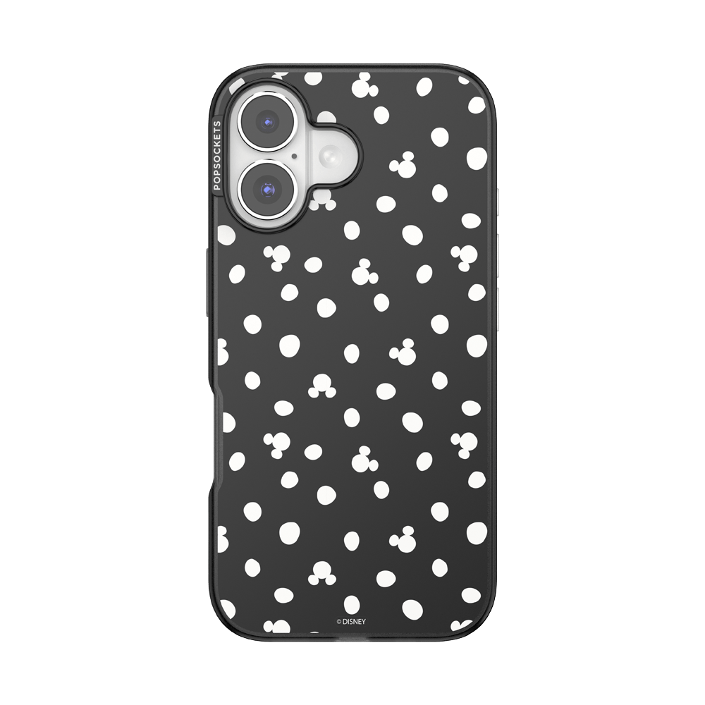Translucent Black Mickey Polka Dot — iPhone 16 MagSafe Case - US 67939