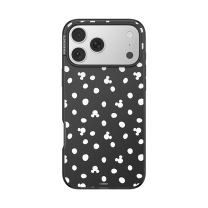 Translucent Black Mickey Polka Dot — iPhone 17 Pro Max MagSafe Case - US 97313