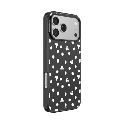 Translucent Black Mickey Polka Dot — iPhone 17 Pro Max MagSafe Case - US 03272