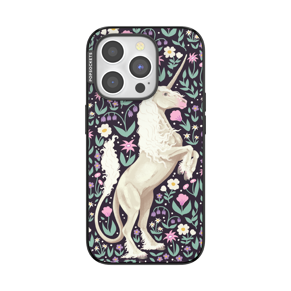 Unicorn in Bloom — iPhone 15 Pro MagSafe Case - US 58528
