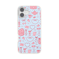 Valentine Doodle — iPhone 16 Plus MagSafe Case - US 53707