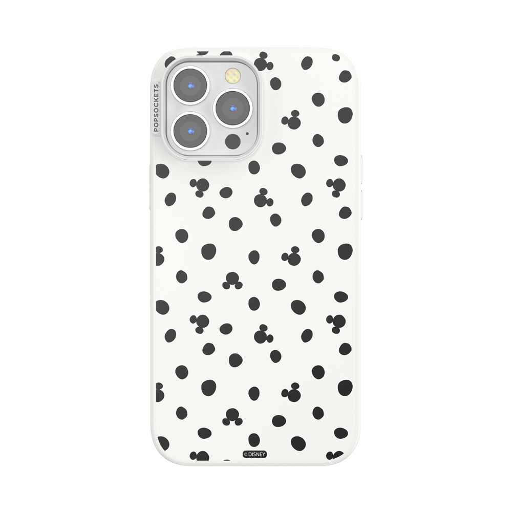 White Mickey Polka Dot — iPhone 13 Pro Max MagSafe Case - US 01123