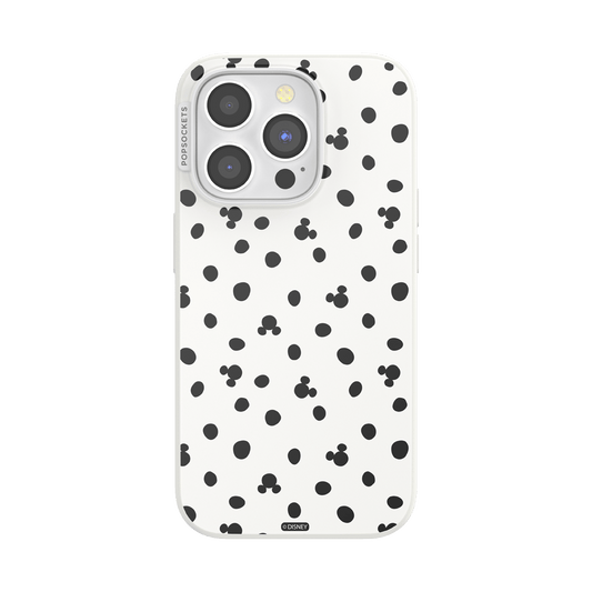 White Mickey Polka Dot — iPhone 15 Pro MagSafe Case - US 63847