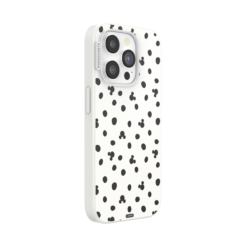 White Mickey Polka Dot — iPhone 15 Pro MagSafe Case - US 63847